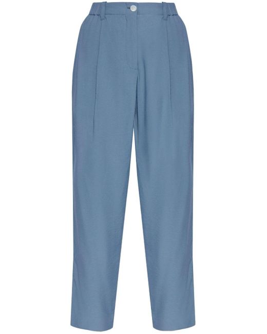 Pantalon à coupe droite KENZO en coloris Blue