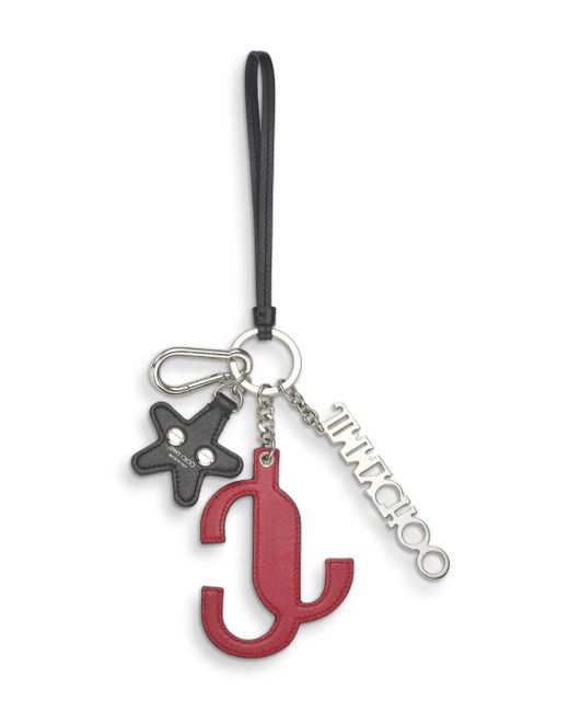Jimmy Choo White Jc Multi Charm