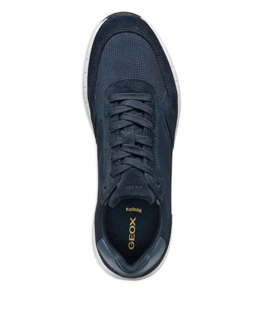 Geox Blue Xtors Lace-Up Sneakers for men