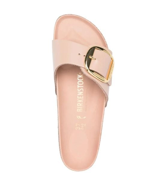 Birkenstock Pink Madrid Big Buckle Sandals