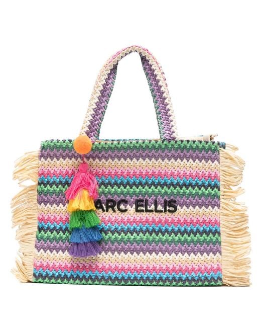 Marc Ellis Natural Buby S.Claire Top-Handles Tote Bag