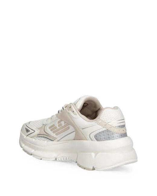 Baskets À Patch Logo EA7 en coloris White