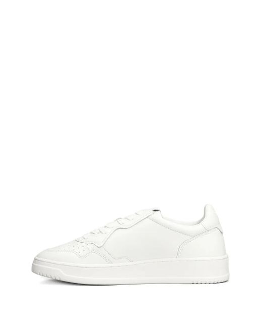Autry White Medalist Sneakers for men
