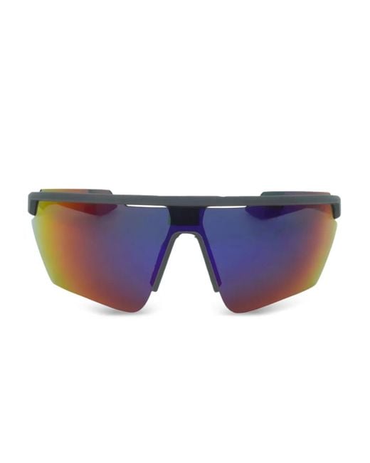Nike Blue Elite Pro Windshield Sunglasses for men