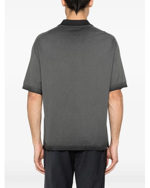 AROVESCIO Gray Pocket Buttoned Shirt for men
