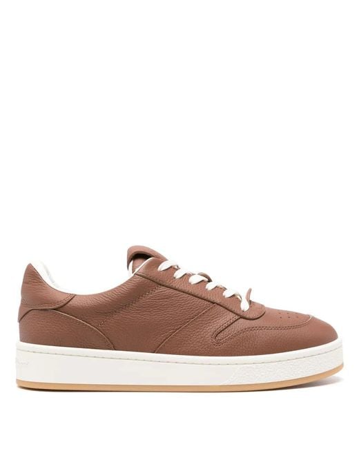 Gianvito Rossi Brown Flair S Sneakers