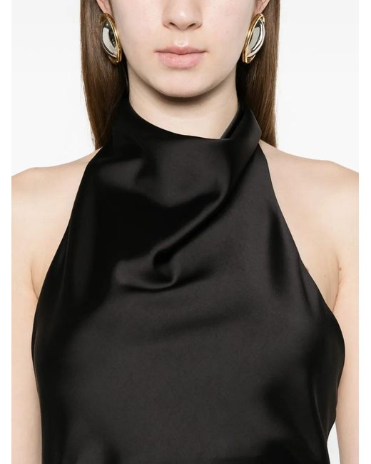 Imperial Black Halterneck Top
