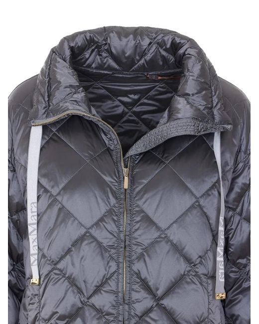 Max Mara Gray Mtcpisoft Padded Jacket