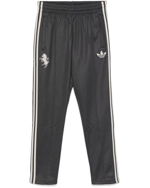 Adidas Gray Juventus Originals Track Pants for men