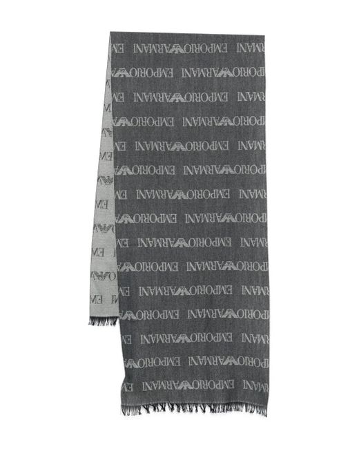 Buff de mezcla de lana Emporio Armani de hombre de color Gray