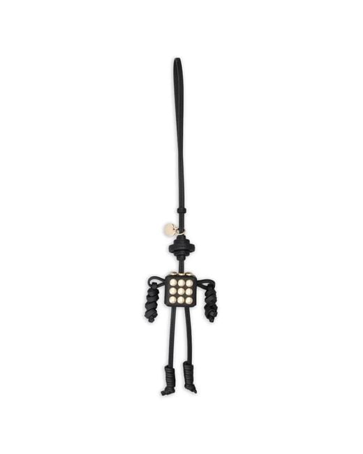 Tod's White Robot Charm Chain