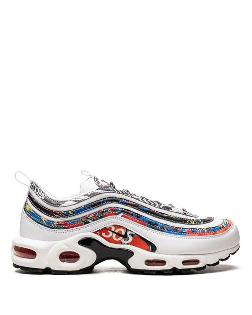 Nike Air Max Plus 97 "miami" Sneakers in White for Men | Lyst