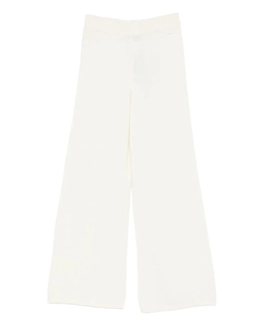 Dixie White Knitted Trousers