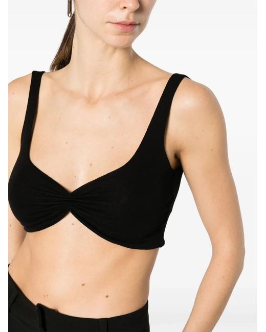 MANURI Black Nina Bralette