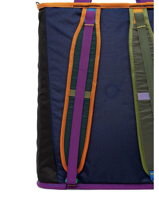 COTOPAXI Blue Logo-Patch Backpack