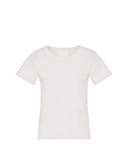 Maison Margiela White Cotton Jersey T-Shirt