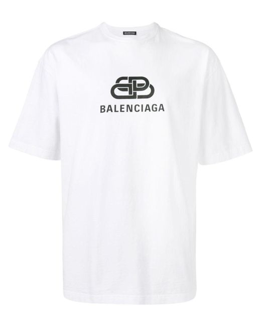 Balenciaga Bb T-shirt in het White voor heren