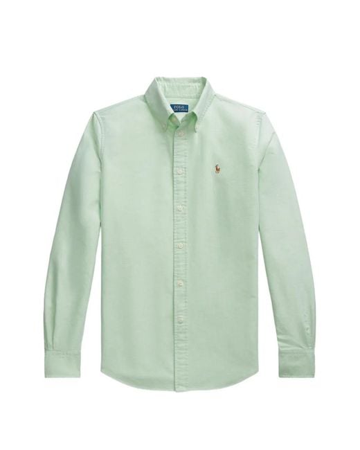 Polo Ralph Lauren Green Button-Fastening Shirt