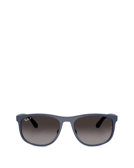 Ray-Ban Gray Lunettes De Soleil À Monture Carrée