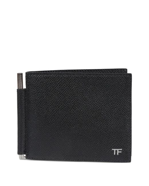 メンズ Tom Ford マネークリップ財布 Black