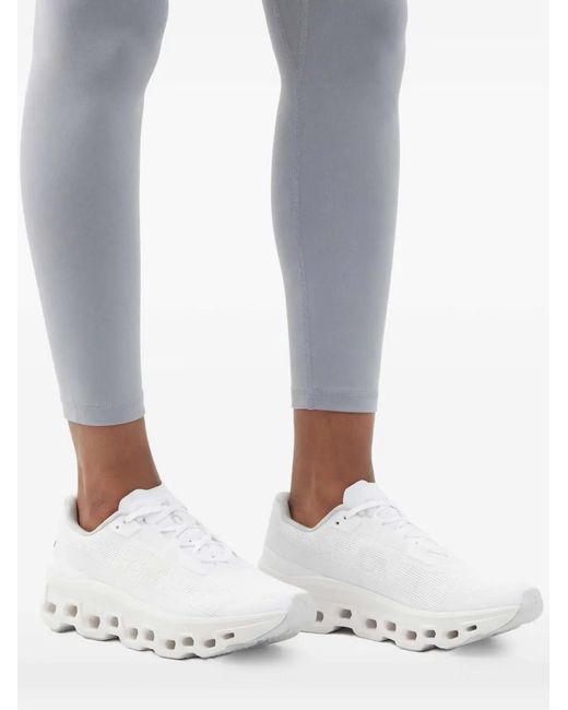 On Shoes White Cloudmster Void Sneakers for men