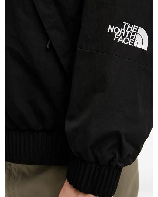 The North Face Black Nse Logo Bomber Jacket for men