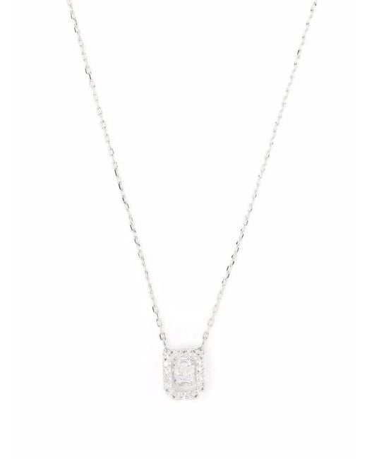 Swarovski White Una Pendant Necklace
