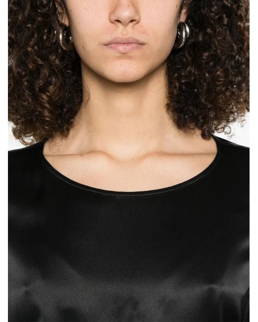 Max Mara Black Dida Blouse