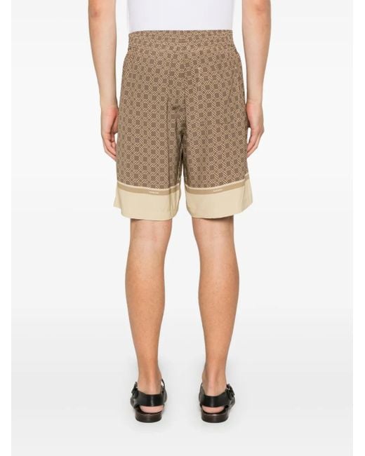 Sandro Natural Patterned Bermuda Shorts for men