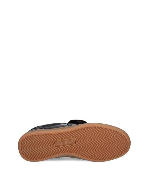 Guess Black Oleeza Logo-Print Sneakers