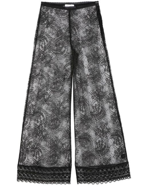 Pantalon ample en velours Charo Ruiz en coloris Gray
