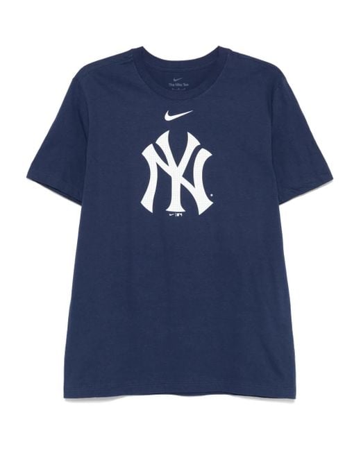 メンズ Nike New York Yankees Tシャツ Blue