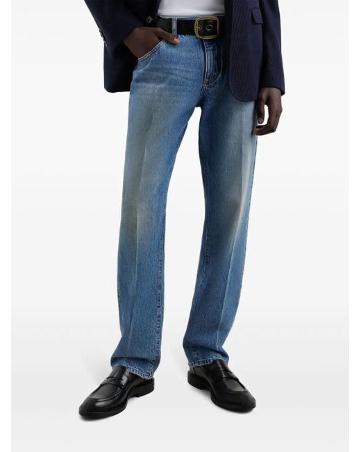 メンズ Dolce & Gabbana ストレートジーンズ Blue
