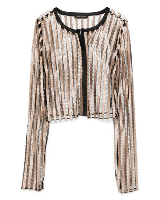 Kiki de Montparnasse Rayee トップ Brown