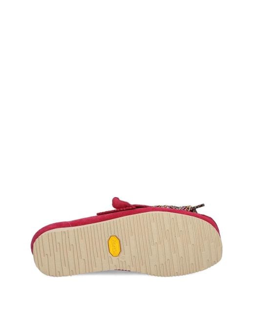 Clarks Red 'Wallabee' Derby-Schuhe