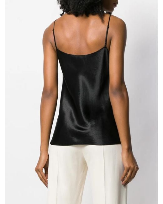 Vince Black Cami Top With Adjustable Straps