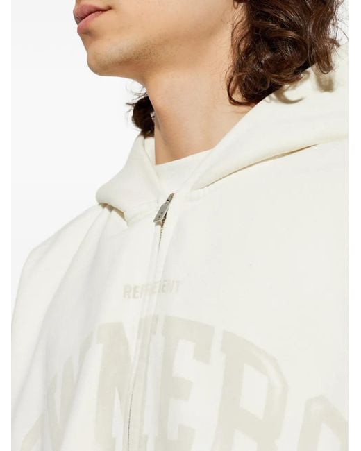 Represent White Owners Club Zip-Up Hoodie for men