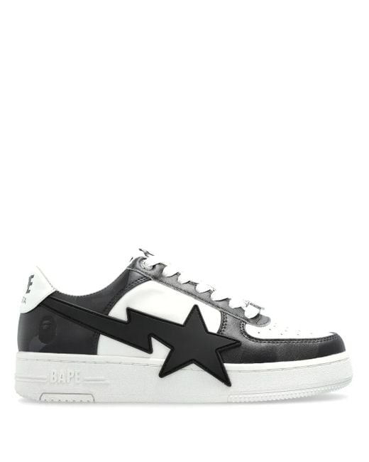 Baskets Bape À Motif Étoile A Bathing Ape en coloris White