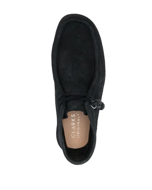 Clarks Black Wallabeecup Bt Shoes