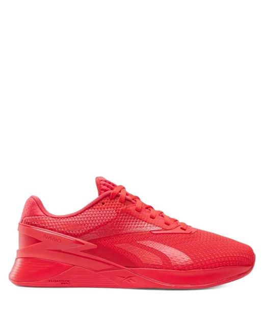 Sneakers Nano X3 di Reebok in Red da Uomo