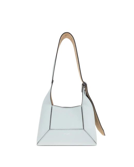 Jimmy Choo Green Small Diamond Tote Bag