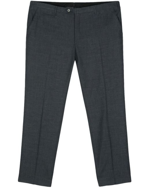 Corneliani Gray Leader Tailored Trousers for men