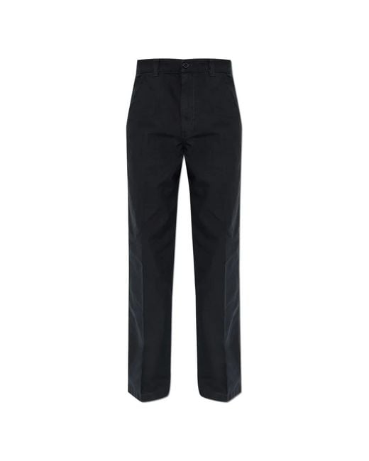 DIESEL Black Pantalon P-Hant-Chino-Dlcm À Coupe Droite for men