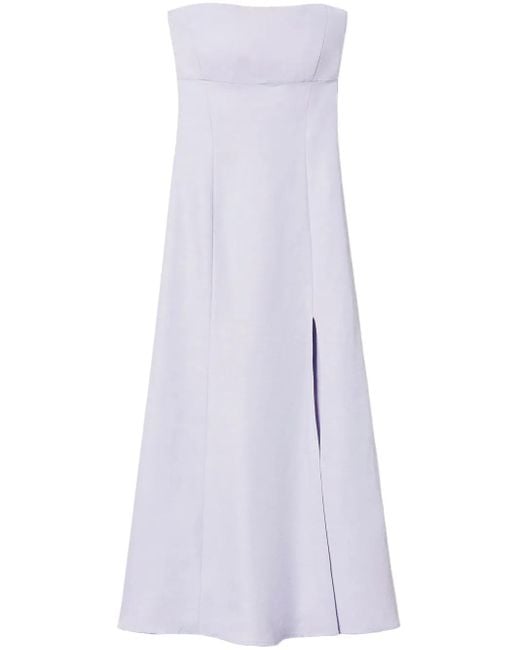 Twinset White Strapless Dress