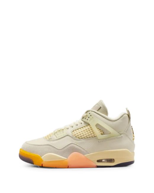 Nike White Air 4 Retro Birds Of Paradise Leather Sneakers