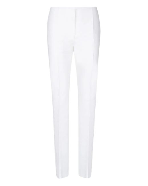 Pantaloni Con Zip di Sportmax in White
