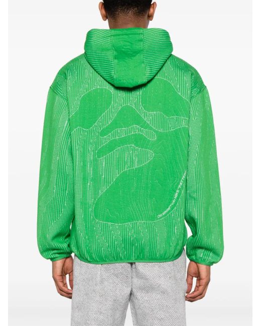 Sudadera Con Capucha Engineered De X Off Nike de hombre de color Green