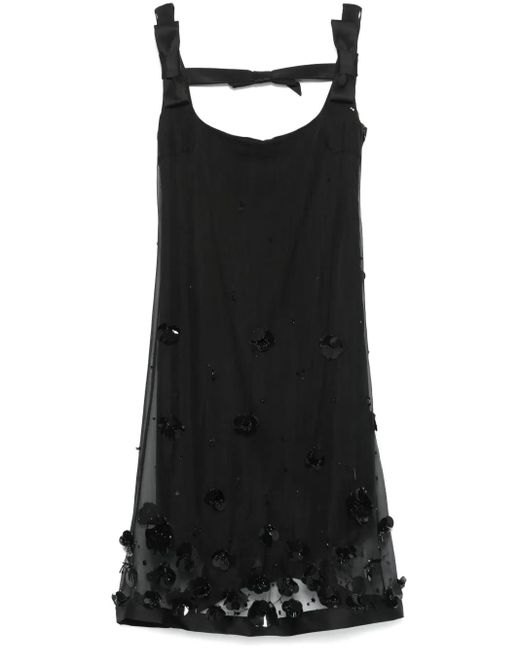 Viktor & Rolf エンブロイダリー ミニドレス Black