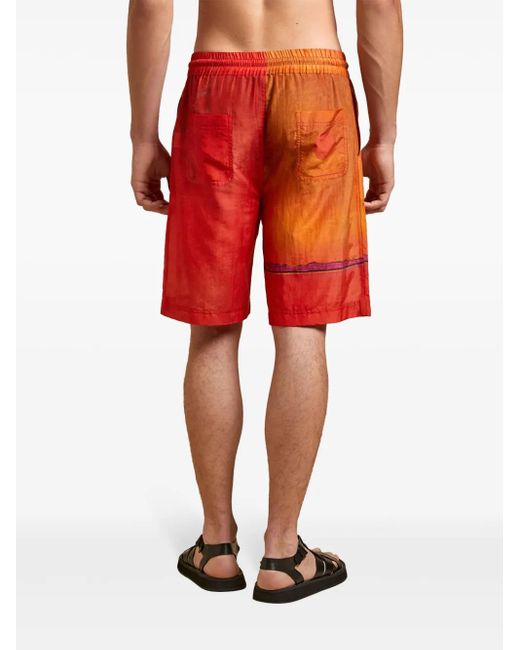 Donde Esteban Red Short Baru for men
