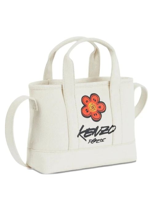 KENZO X Futura 2000 Utility ハンドバッグ S White